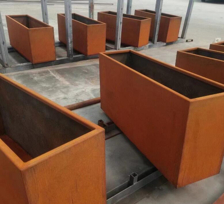 武夷山耐候钢花箱